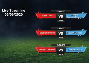 Il live streaming di oggi.