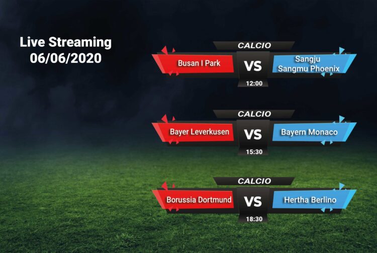 Il live streaming di oggi.