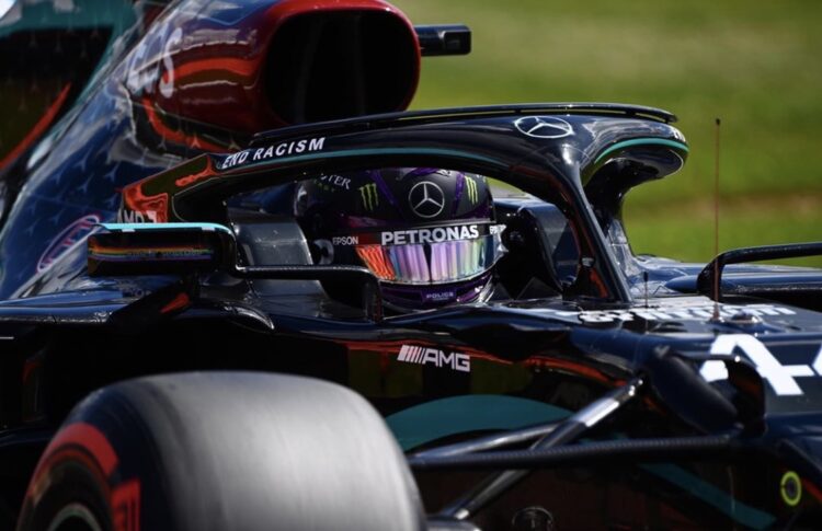 F1: Vince Hamilton, Ferrari sul podio