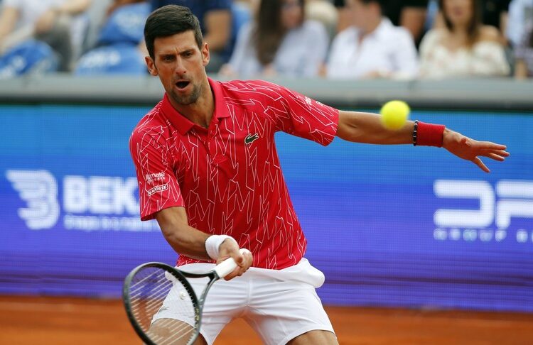 Djokovic: la pallettata alla giudice di linea e la squalifica.