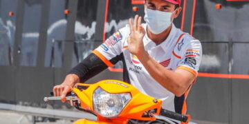 Marc Marquez riprende gli allenamenti.