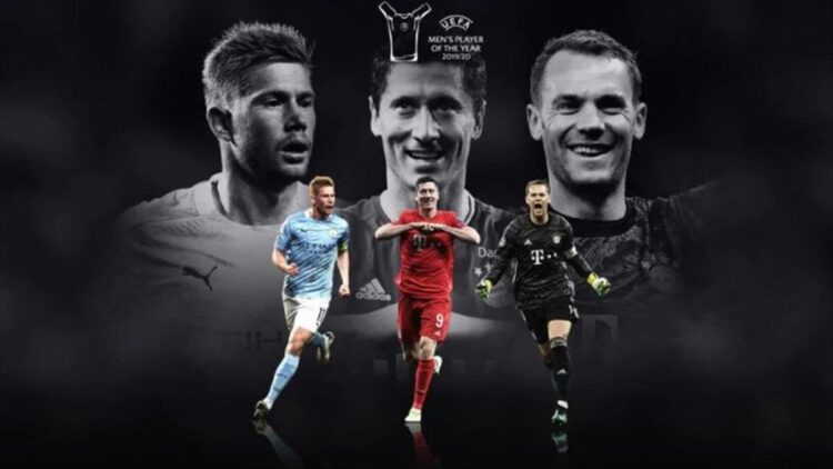 Calciatore dell’Anno UEFA: De Bruyne, Lewandowski o Neuer?