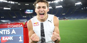 Salto con l’asta: Duplantis batte il record mondiale di Bubka.