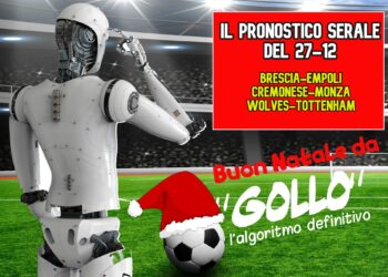 Gollo 27/12 Pronostico Serale