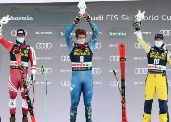 SuperG di Bormio: vince l’americano Cochran-Siegle.