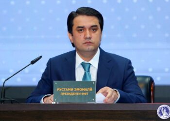 Rustam Emomali è stato rieletto Presidente della Federcalcio del Tagikistan.