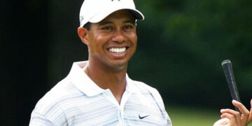 PNC Championship 2020: baby prodigio Woods.