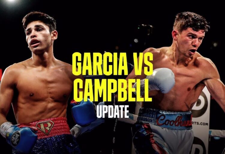 Boxe, sabato notte il fight night Garcia vs Campbell.