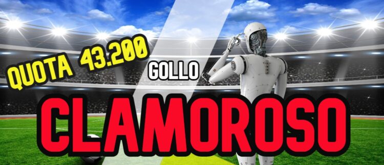 Clamoroso Gollo: 5 risultati esatti su 7…e non è finita!!!
