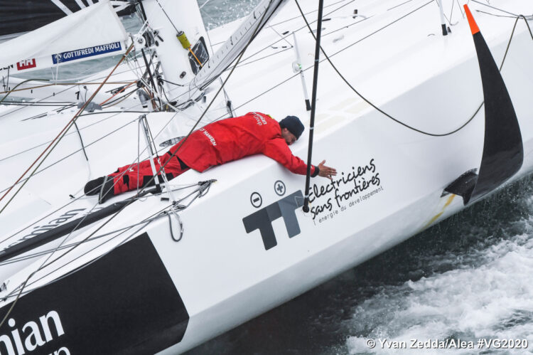 Vela: Giancarlo Pedote, mai l’Italia così in alto al Vendée Globe.