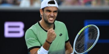 Australian Open: Matteo Berrettini in quattro set spazza il ceco Machac e vola al terzo turno.