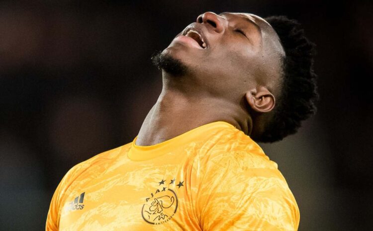 Duro colpo per l’Ajax: André Onana sospeso per un anno per doping.