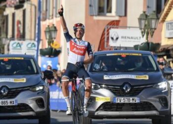 Ciclismo: Brambilla vince tappa e giro.