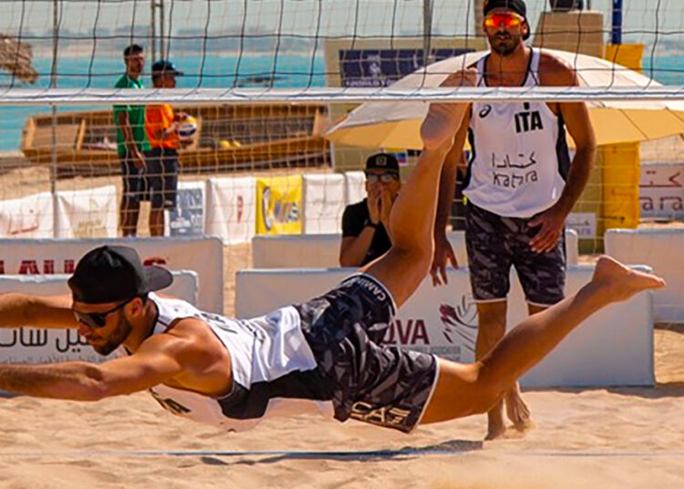 Beach volley, World Tour maschile Doha: domani le prime sfide.