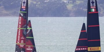 Luna Rossa pareggia 1-1 con New Zealand.