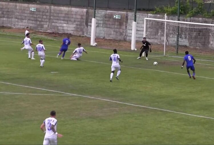 Ragusa battuto da un gol fantasma.