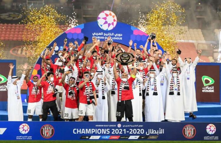 Al Jazira vince l’Arabian Gulf League.
