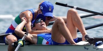 Olimpiadi: oro nel canottaggio per l’Italia.