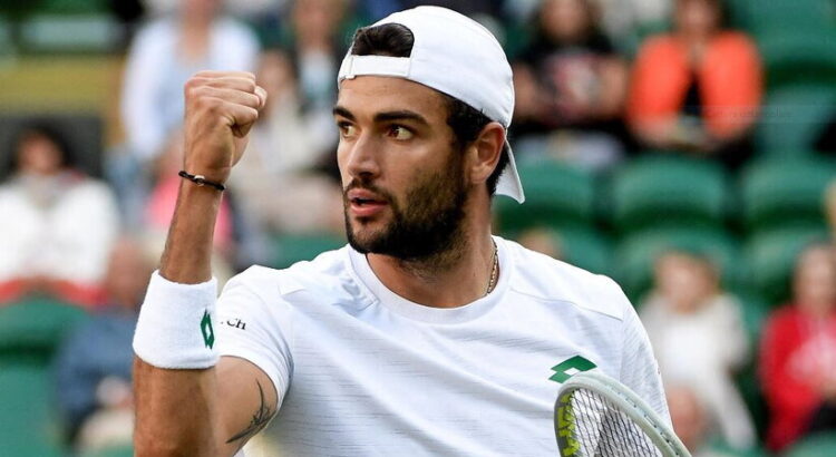 Wimbledon, Berrettini in semifinale.