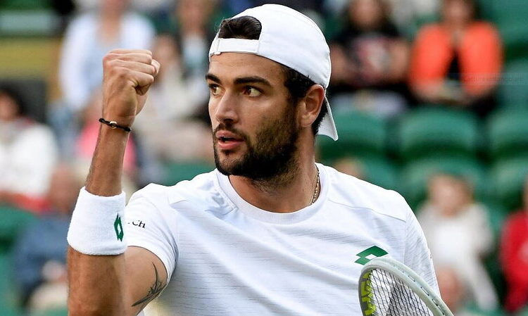 Wimbledon, Berrettini in semifinale.