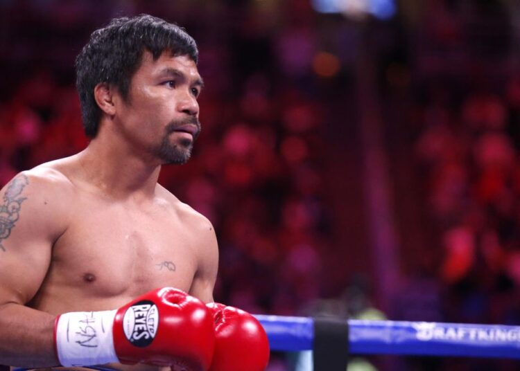 Boxe: Yordenis Ugas batte ai punti Manny Pacquiao.
