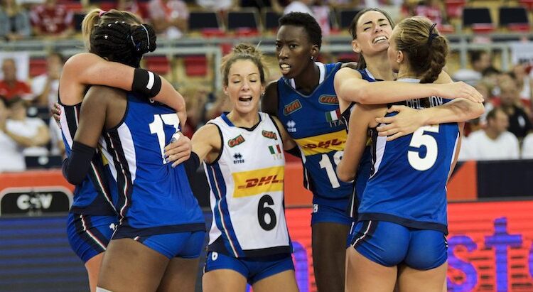 Volley, Europei femminili: le azzurre sconfiggono la Slovacchia.