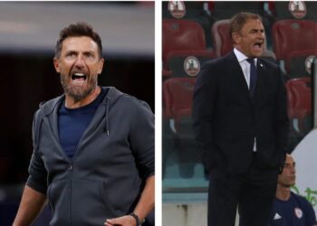 Saltano le prime panchine in serie A.