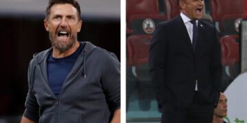 Saltano le prime panchine in serie A.