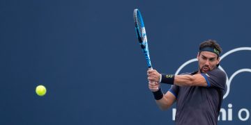 Fognini – Bedene. Al Novak Tennis Center, l’italiano affronta lo sloveno nel secondo turno.￼
