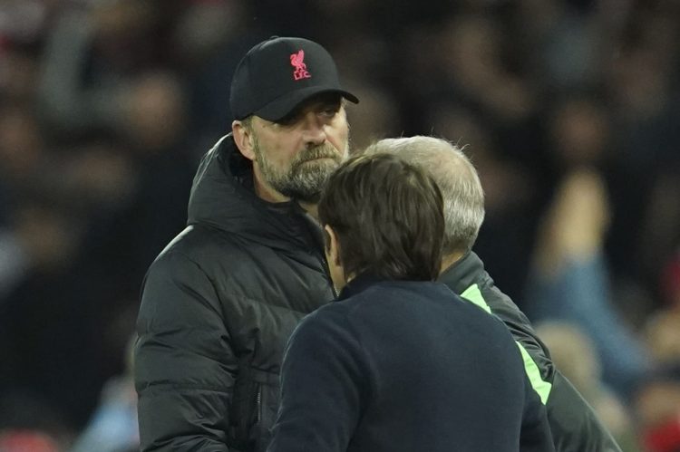 Liverpool, Klopp si scusa con Conte: “Ho sbagliato, non potrei rispettarlo più di così”