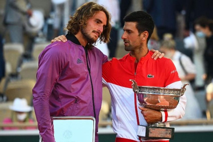 Djokovic-Tsitsipas. Finale a Roma.