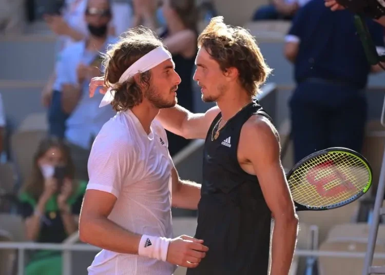 Tsitsipas-Zverev. Rivincita dopo la semifinale di Madrid.