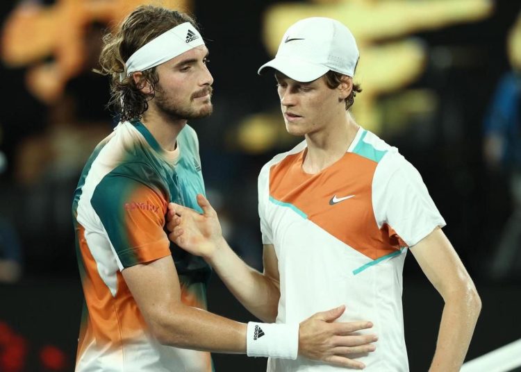 Sinner-Tsitsipas. Sogno semifinale per l’ atleta azzurro.