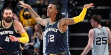 Playoff NBA⛹️, i risultati della notte: Morant sontuoso(47 punti) fa 1-1, vince anche Boston