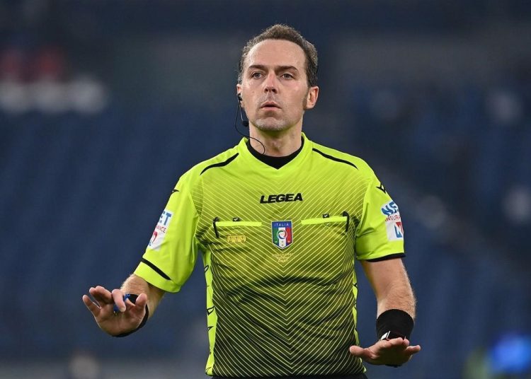 Spezia-Lazio, sospeso l’intero gruppo arbitrale