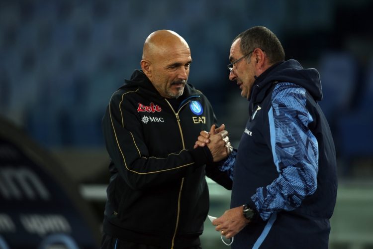 Lazio-Napoli. Serie A, sfida spettacolo all’Olimpico tra Sarri e Spalletti
