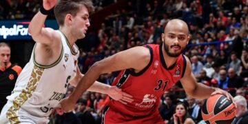 Eurolega: la sberla dello Zalgiris Kaunas all’Olimpia Milano