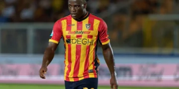 Lecce, prima tegola per Giampaolo: Lameck Banda fuori fino a fine anno