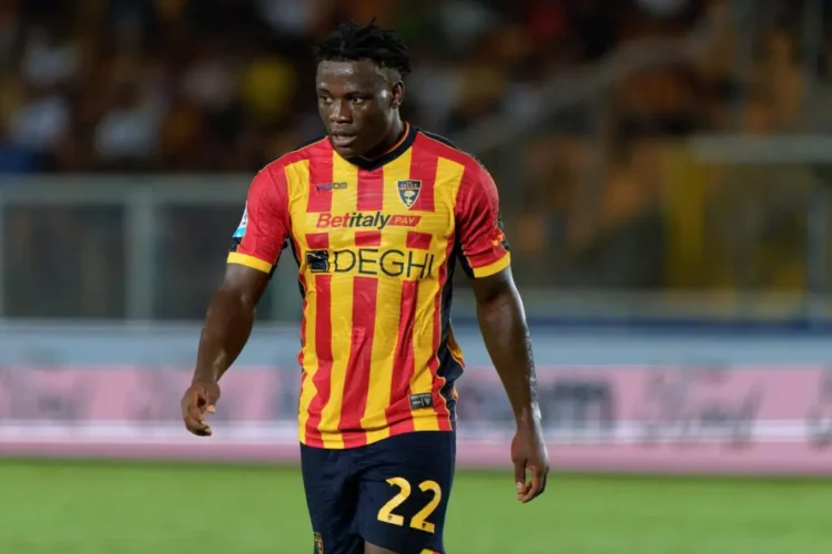 Lecce, prima tegola per Giampaolo: Lameck Banda fuori fino a fine anno