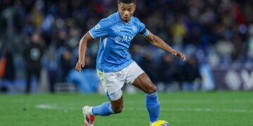 Napoli, si ferma Neres: il brasiliano out per un problema muscolare