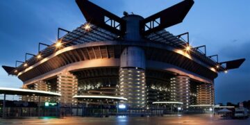 Stadio San Siro. Milan-Fiorentina
