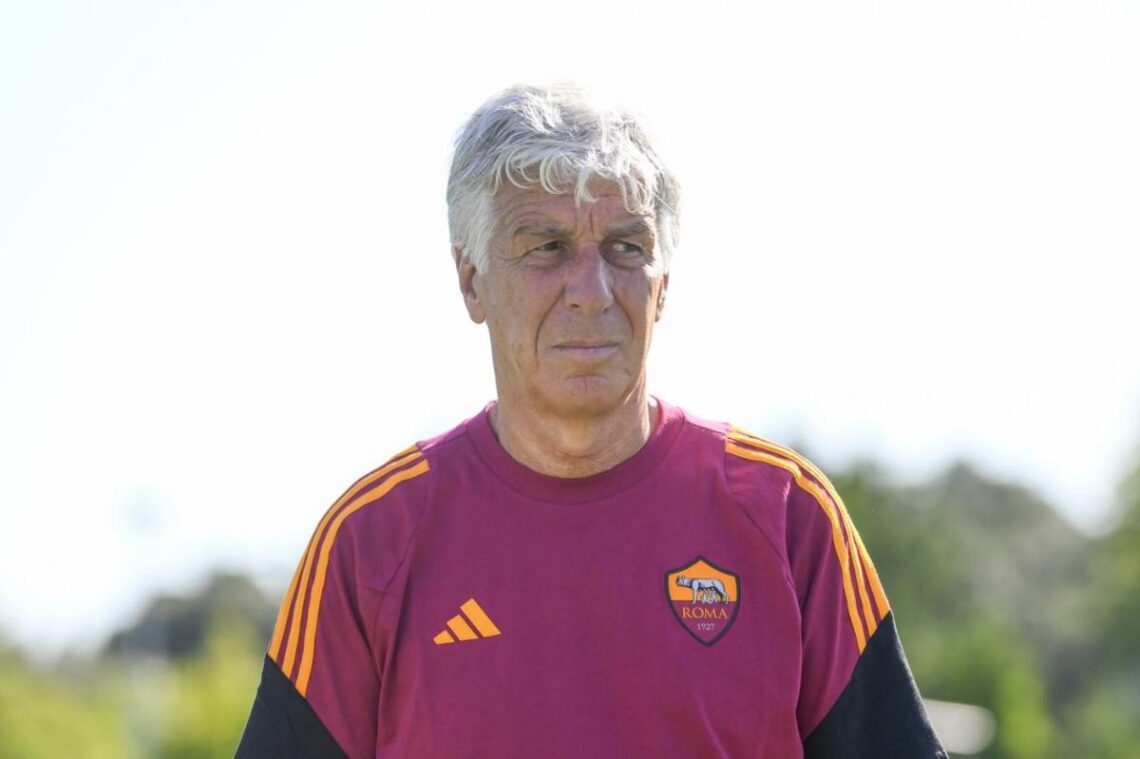 Giampiero Gasperini allenatore della Roma