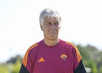 Giampiero Gasperini allenatore della Roma