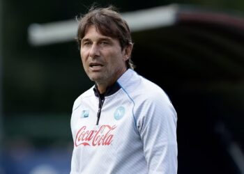 Napoli-Como Antonio Conte, allenatore Napoli