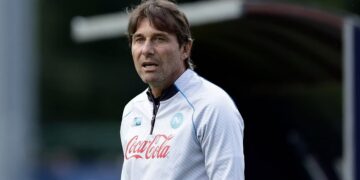 Napoli-Como Antonio Conte, allenatore Napoli