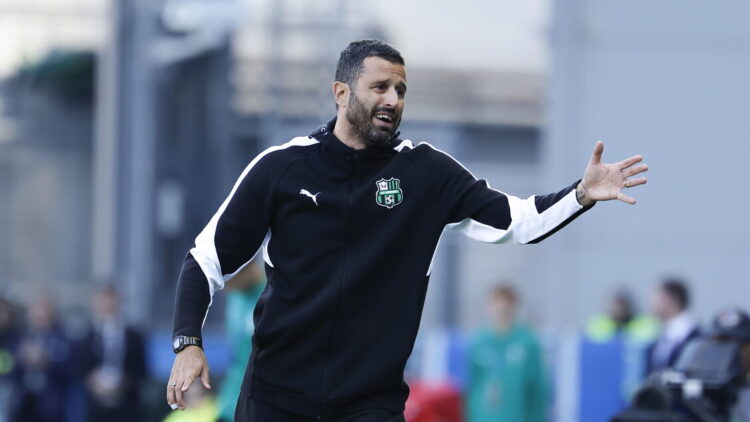 Sassuolo-Verona Fabio Grosso tecnico del Sassuolo