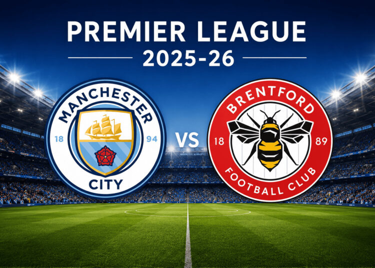 Manchester City-Brentford