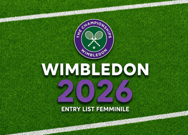 Wimbledon 2026 entry list femminile