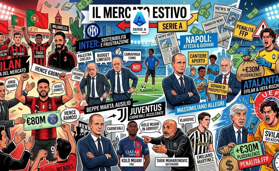 mercato Juventus Milan Inter